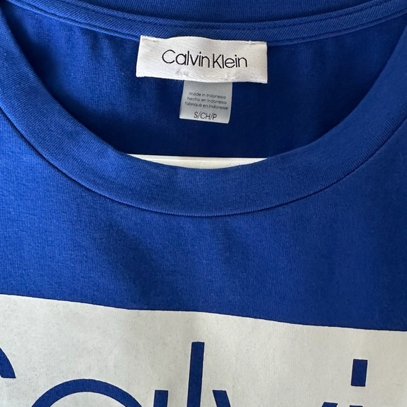 Calvin Klein Women's Short Sleeve Logo T-Shirt Dress - Picture 3 of 6